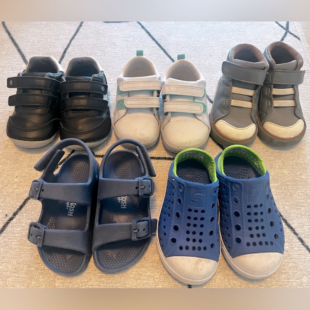 Boy Shoe Bundle 5 Pairs Size 6